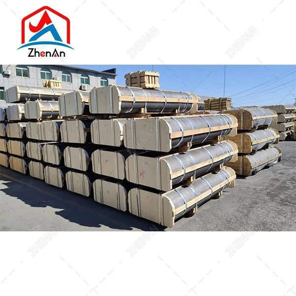 Grafite carbon UHP with nipples for arc furnace graphite electrode